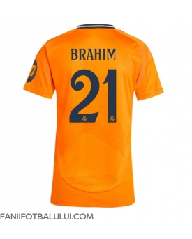 Real Madrid Brahim Diaz #21 Tricou Fotbal Replică 2024-25 Femei Deplasare